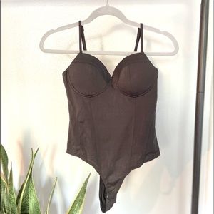 Women’s Black Bustier Body Suit